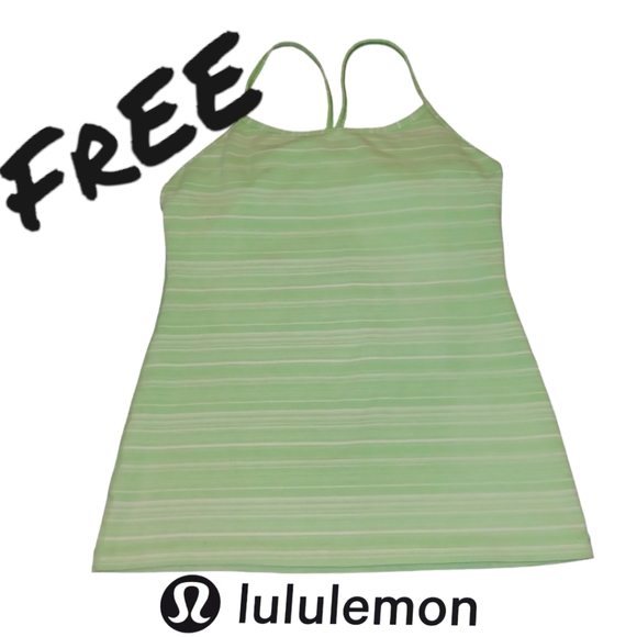 FREE Lululemon Power Y Tank Size 8 - Picture 1 of 8